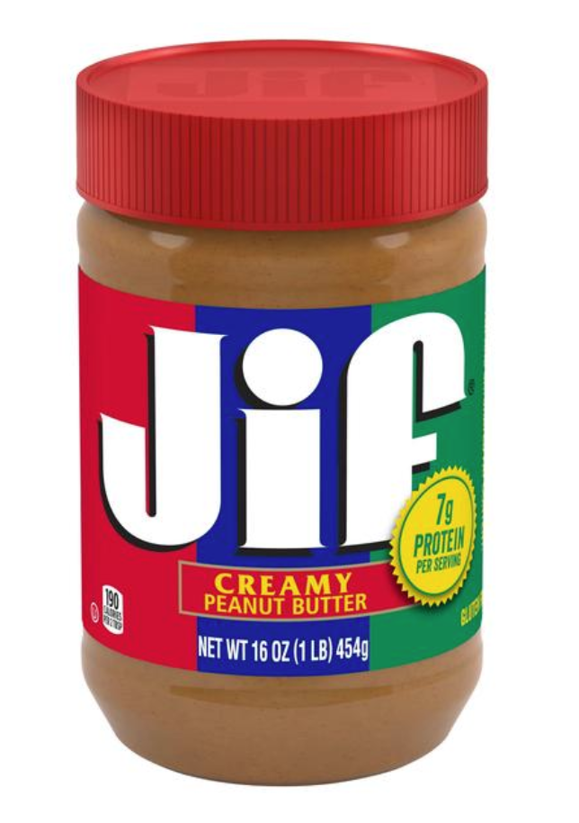 Jif Creamy Peanut Butter 16oz