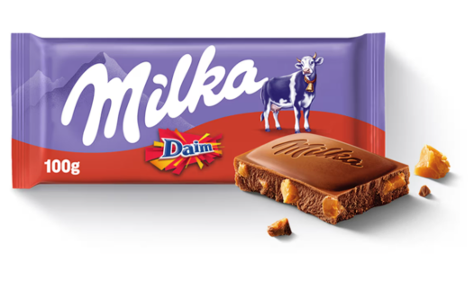 Milka DAIM PIECES 100g