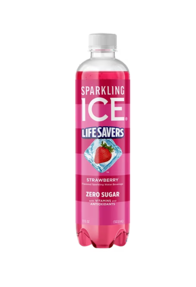 Sparkling Ice Lifesavers Strawberry 17oz