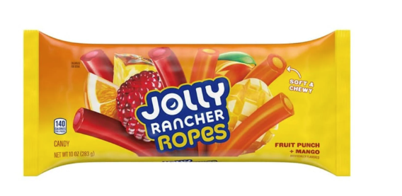Jolly Rancher Ropes Fruit Punch 283g