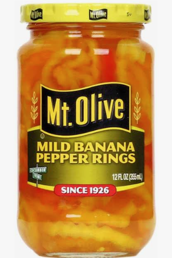 Mt. Olive Mild Banana Pepper Rings 12oz