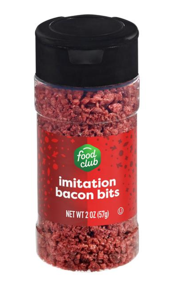 Food Club Imitation Bacon Bits 2oz