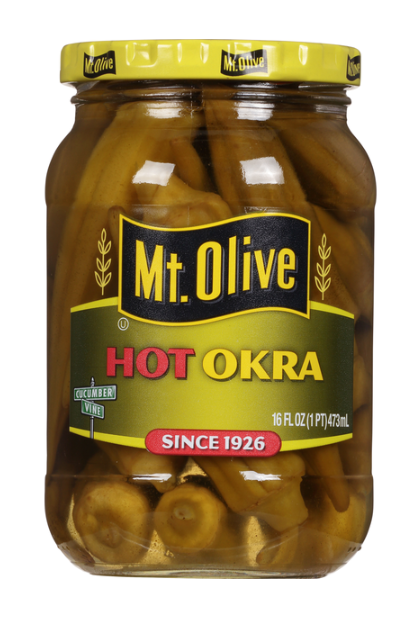 Mt. Olive Hot Okra 16oz