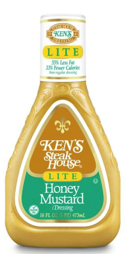 Ken's Steakhouse Lite Honey Mustard Dressing 16oz