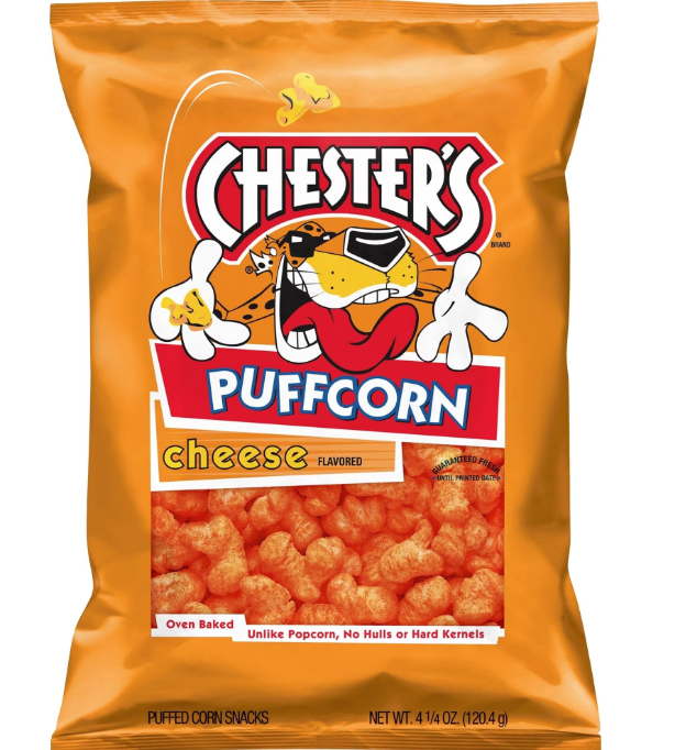 Chester's Puffcorn Cheese 4.2oz (BEST BY: AUG26)