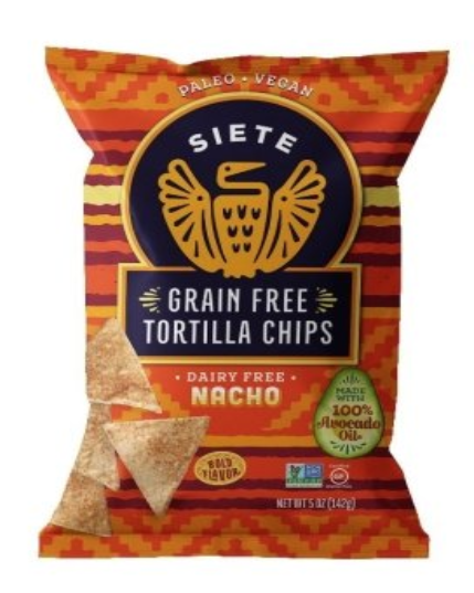 Siete Family Foods Dairy Free Nacho Tortilla Chips 5oz