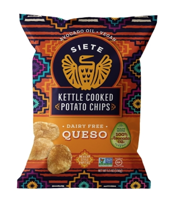 Siete Family Foods Queso Potato Chips 5.5oz