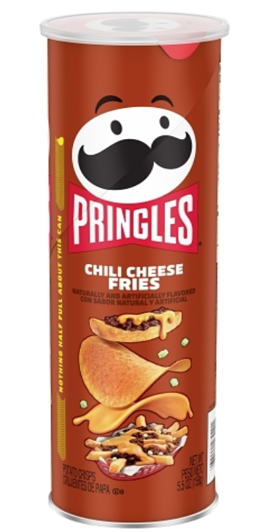 Pringles Crisps Chili Cheese Fries 5.5oz