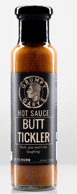 Grumpy Gary's Butt Tickler Hot Sauce 8.28oz (245ml)
