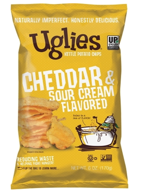 Uglies Cheddar & Sour Cream Kettle Chips 6oz