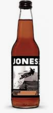 Jones Zero Root Beer Soda 12oz Glass Bottle