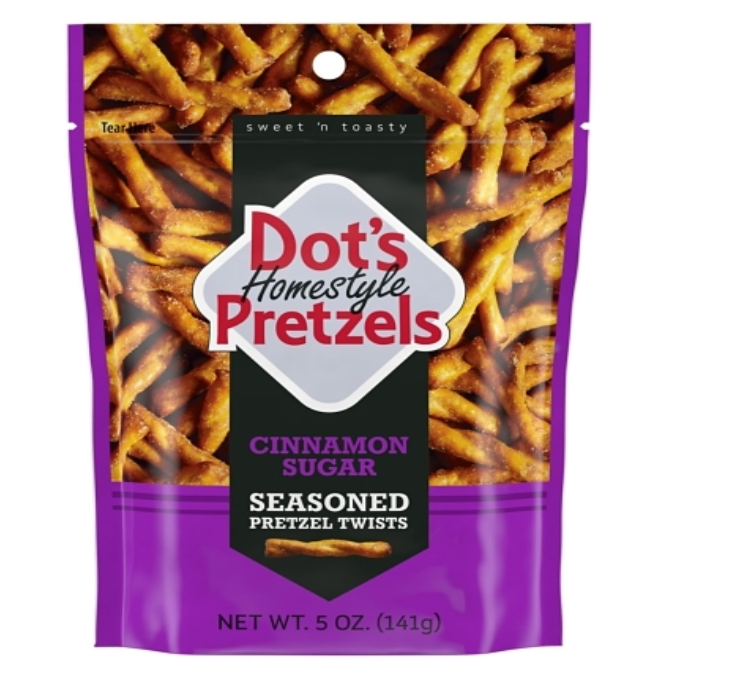 Dot's Cinnamon Sugar Pretzel Twists 5oz
