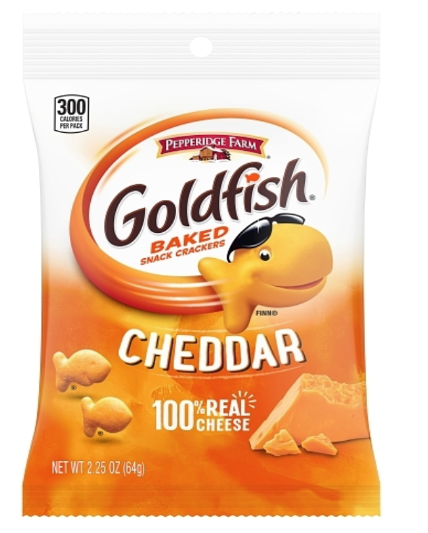 Pepperidge Farms Goldfish Cheddar Crackers, 2.25oz
