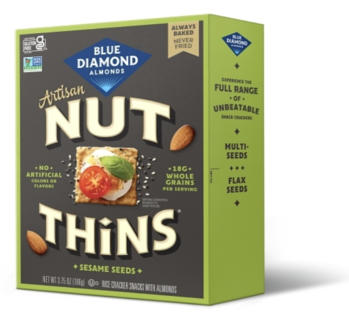 Nut Thins Artisan Sesame Seed Crackers  3.75oz