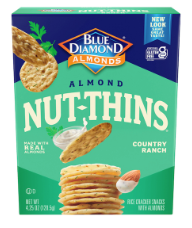 Nut-Thins Almond Crackers Country Ranch 4.25oz