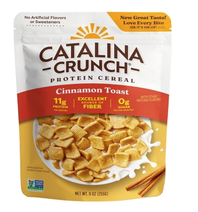 Catalina Snacks Cinnamon Toast Cereal 9oz
