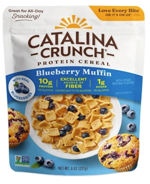 Catalina Crunch Blueberry Muffin Protein Cereal 8oz