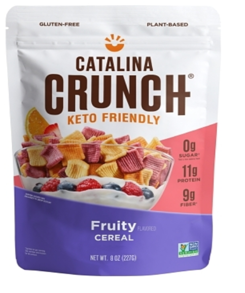 Catalina Crunch Keto Fruity Flavored Cereal 9oz