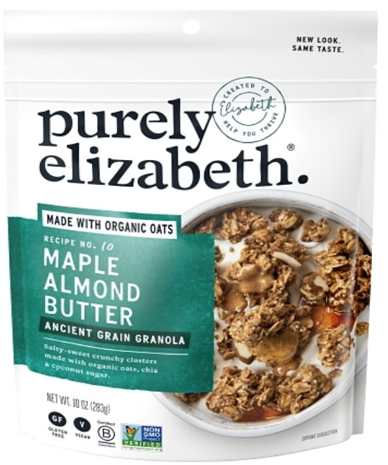 Purely Elizabeth Maple Almond Butter Ancient Grain Granola 10oz