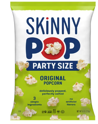 Skinny Pop Original Party Size 8oz