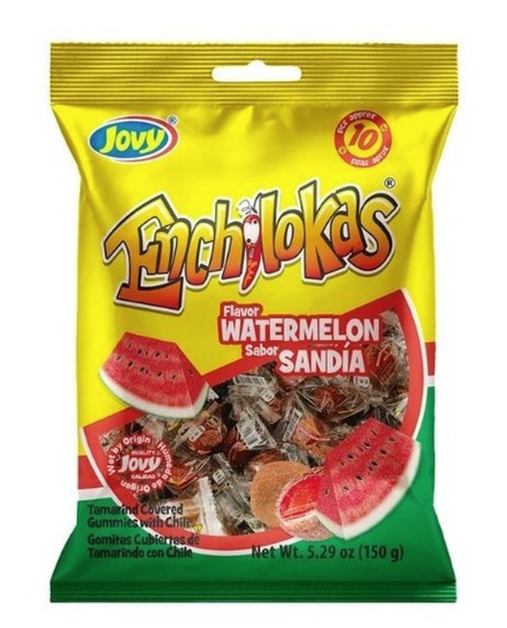 Jovy Enchilokas Watermelon Sandia Tamarind Covered Gummies  5.29oz