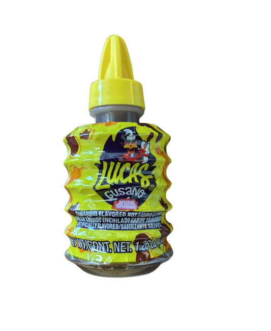 Lucas Gusano Tamarind Hot Liquid Candy 1.26oz