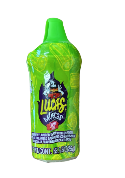 Lucas Muecas Cucumber Lollipop With Chili Powder 0.88oz
