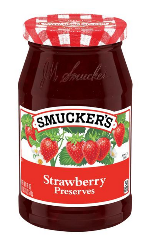 Smucker’s Strawberry Preserves 18oz