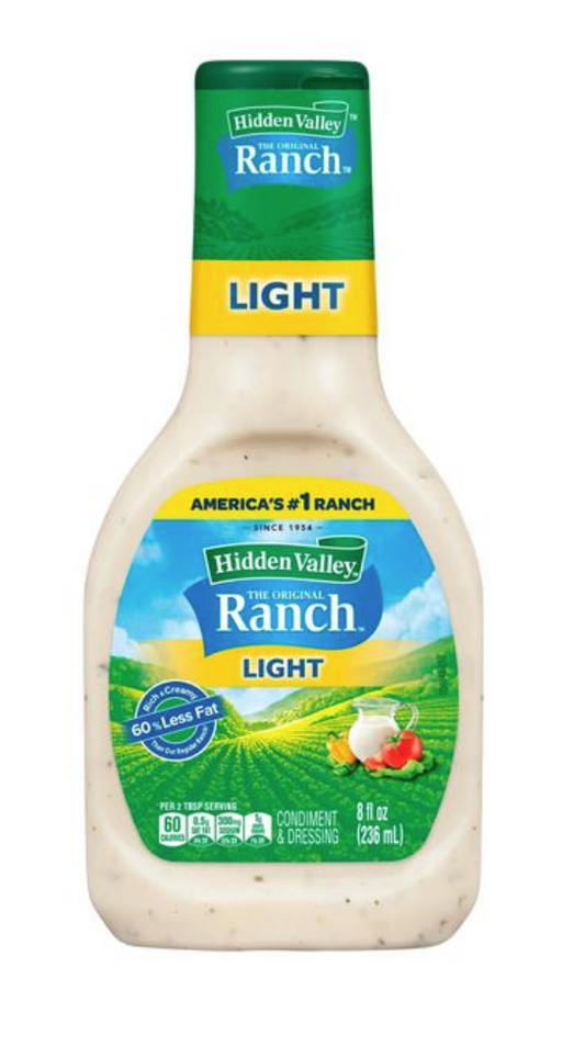 Hidden Valley Light Ranch 8oz