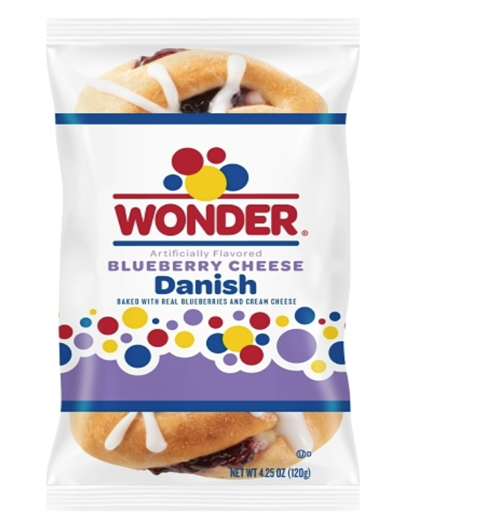 Wonder Blueberry Cheese Danish Single