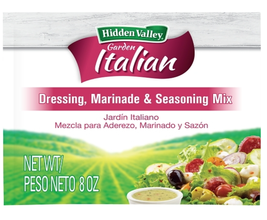 Hidden Valley Garden Italian Marinade, Seasoning And Dressing Mix 8oz