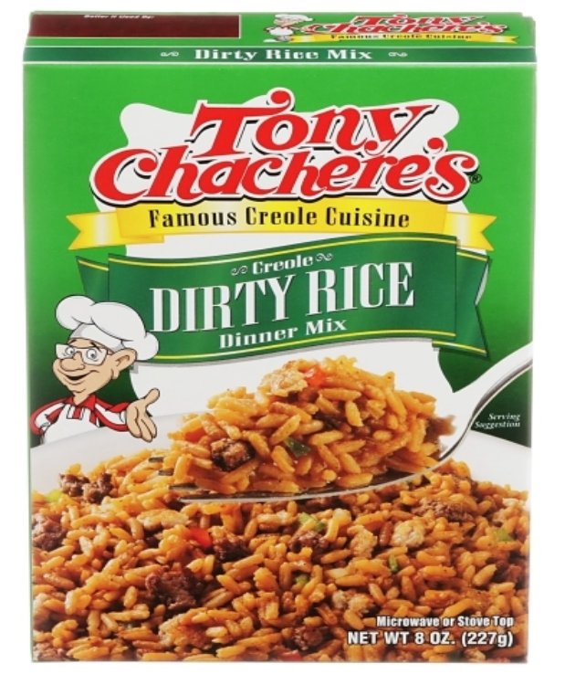 Tony Chachere's Creole Foods Dirty Rice Mix 8oz