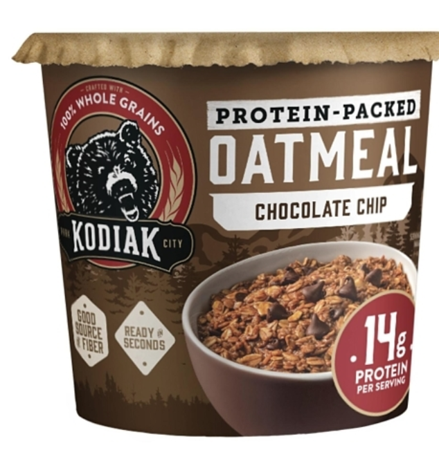 Kodiak Chocolate Chip In A Oatmeal Cup 2.2oz