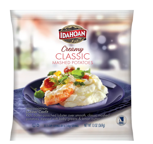 Idahoan Creamy Classic Mashed Potatoes 13oz