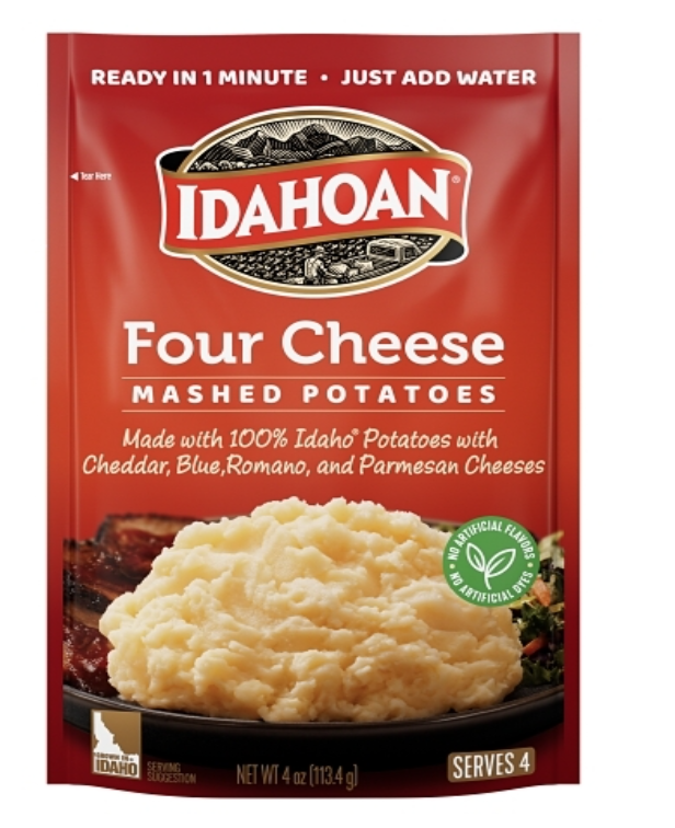 Idahoan Four Cheese Mashed Potatoes 4oz