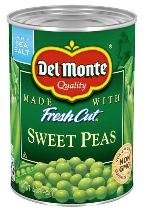 Del Monte Fresh Cut Sweet Peas 15oz