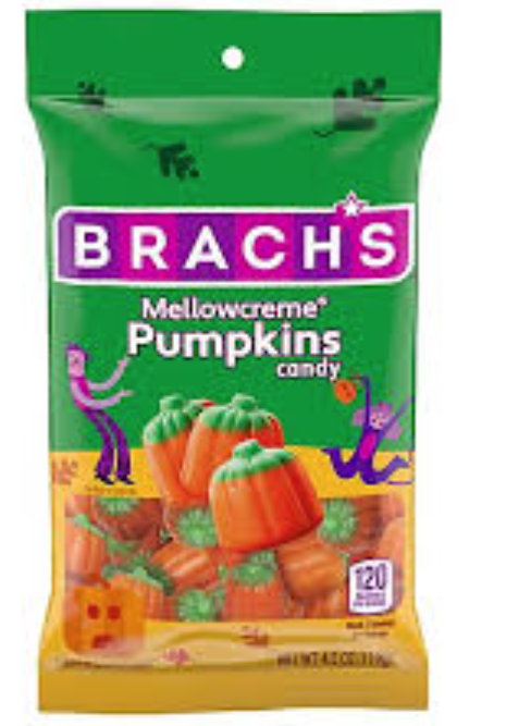 Brach's Mellowcreme Pumpkins Peg Bag 4.2oz