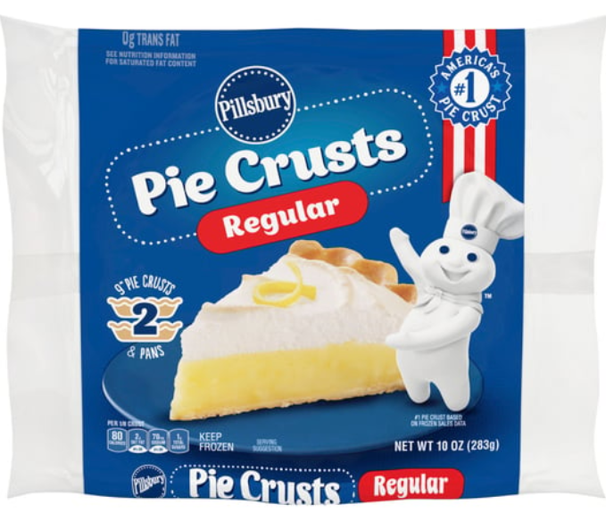 Pillsbury FROZEN Pie Crust 2ct  (BEST BY: SEP 25)