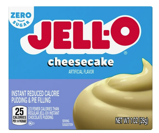 Jell-O Instant Sugar & Fat Free Cheesecake Pudding Mix 1oz