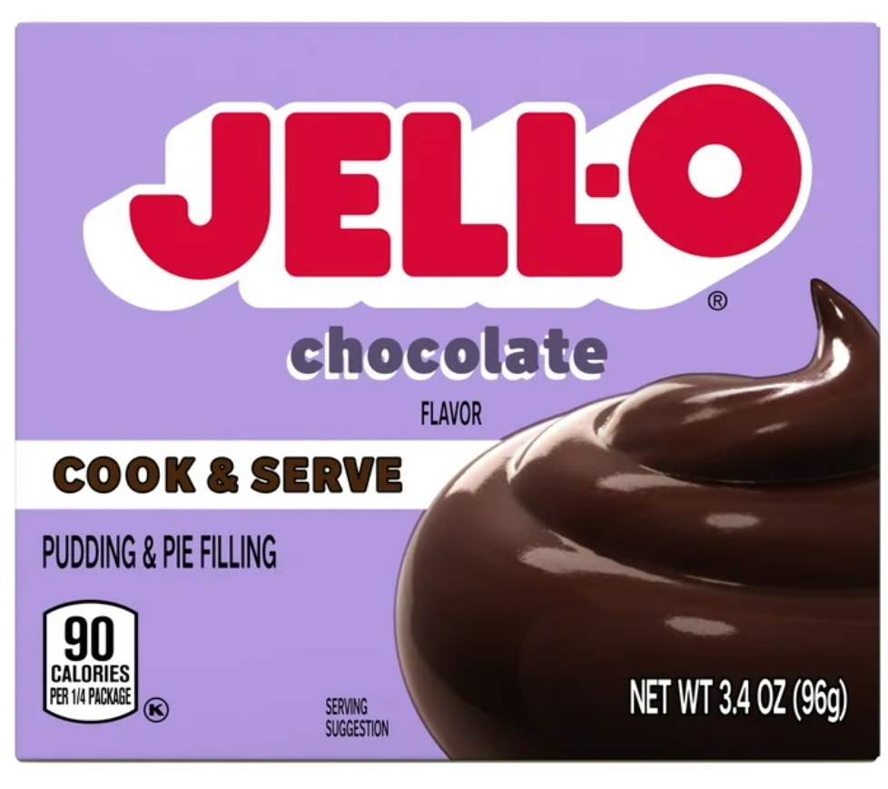 Jell-O Cook & Serve Chocolate Pudding Mix 3.4oz