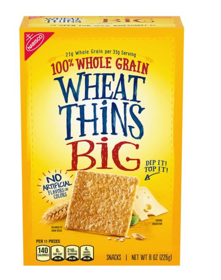 Wheat Thins Big Cracker 8oz (BEST BEFORE: JAN '26)
