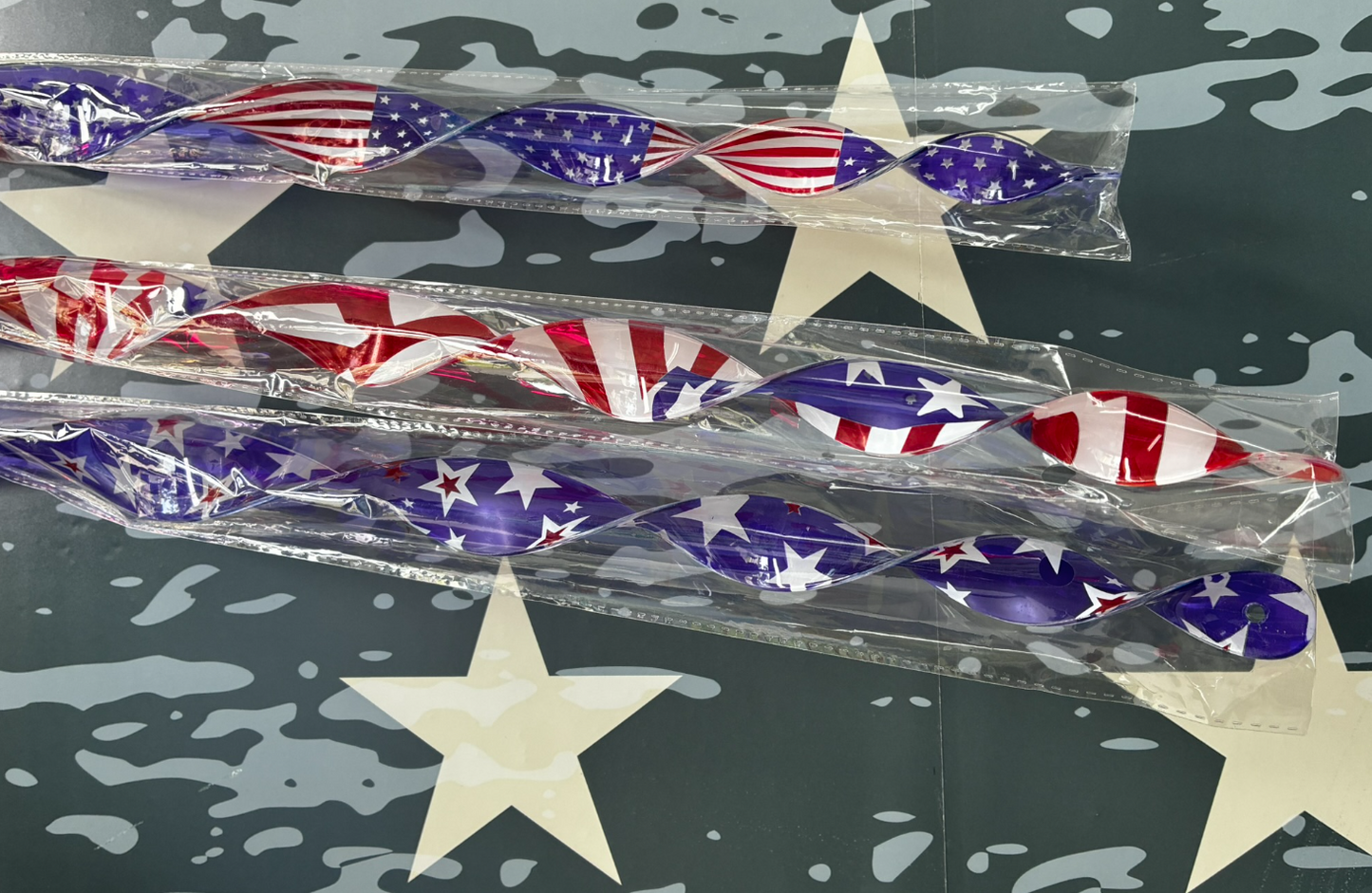 Patriotic Wind Twister Assorted 1pk
