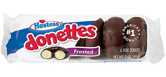 Hostess Donettes Frosted Mini Donuts 3oz