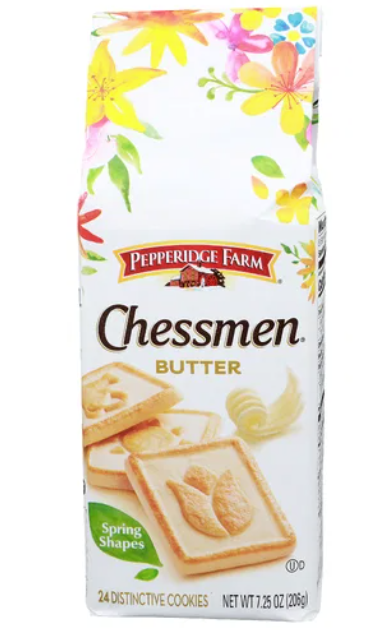Pepperidge Farm Chessmen Butter Cookies 7.25oz