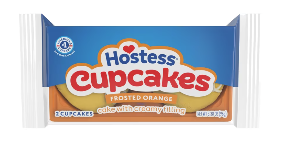 Hostess Orange Cupcakes 2 Pack