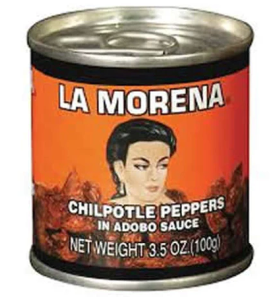 La Morena  Chipotle Peppers in Adobo Sauce Can 3.5oz