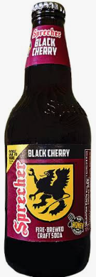 Sprecher Black Cherry Soda 16oz