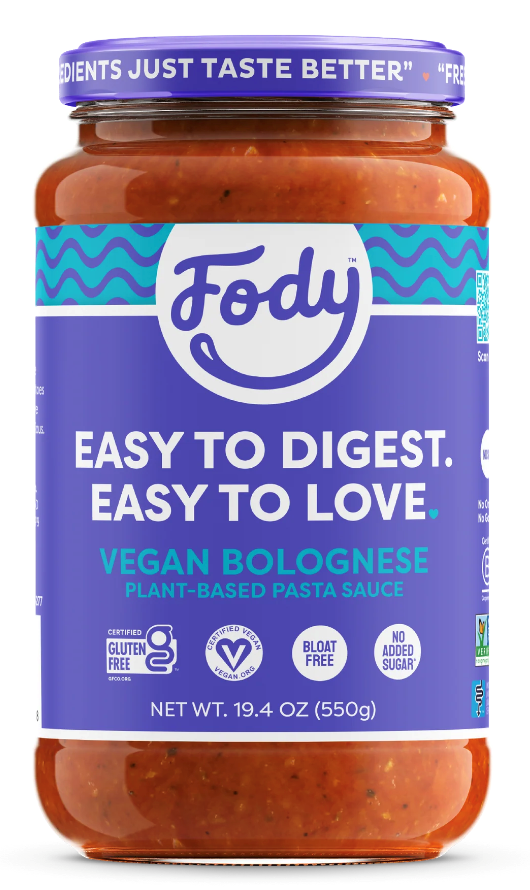 Fody Vegan Bolognese Pasta Sauce 19.4oz