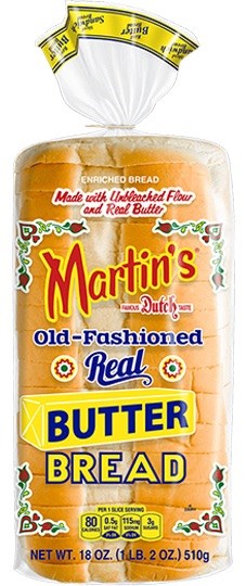 Martin's Old-Fashioned Butter Bread Loaf 18oz