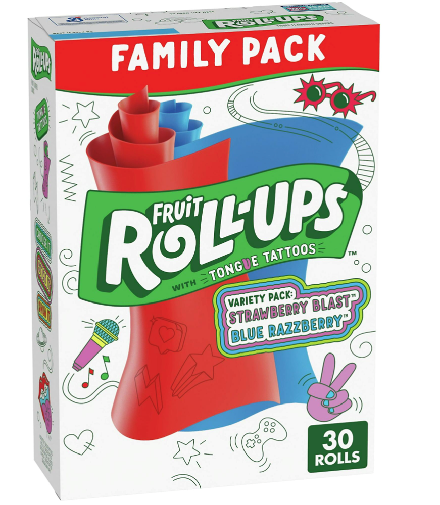 Fruit Roll Ups Variety Pack 30ct (BEST BY: APR 25)